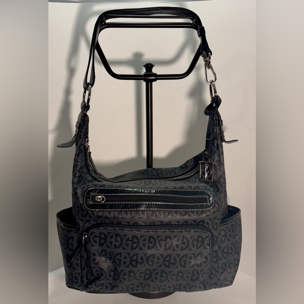Gianni Bernini Black Shoulder Bag
